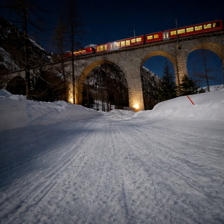 Nachtschlitteln Preda-Bergün