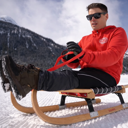 How to Sledge by MarkSport Bergün Schlittelbahnorama
